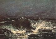 Gustave Courbet wave Spain oil painting artist